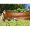 image:imagePlant amp Plot Galvanized Raised Garden Beds Outdoor  622 ft Planter Raised Beds for Gardening Vegetables Flowers Dark Wood Grain  Large Metal Garden Box  Patented ToolFree Design822 ft