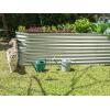 image:imagePlant amp Plot Galvanized Raised Garden Beds Outdoor  822 ft Planter Raised Beds for Gardening Vegetables Flowers  Large Metal Garden Box Black  Patented ToolFree DesignSilver