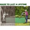image:imagePlant amp Plot Galvanized Raised Garden Beds Outdoor  822 ft Planter Raised Beds for Gardening Vegetables Flowers  Large Metal Garden Box Light Green  Patented ToolFree DesignLight Green