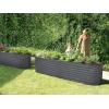 image:imagePlant amp Plot Galvanized Raised Garden Beds Outdoor  822 ft Planter Raised Beds for Gardening Vegetables Flowers Turquoise  Large Metal Garden Box  Patented ToolFree DesignGray