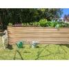 image:imageGalvanized Raised Garden Beds Outdoor  822 ft Planter Raised Beds for Gardening Vegetables Flowers  Large Metal Garden Box Light Wood Grain  Patent Pending ToolFree Assembly