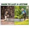 image:imagePlant amp Plot Galvanized Raised Garden Beds Outdoor  421 ft 2Pack Planter Raised Beds for Gardening Vegetables Flowers  Large Metal Garden Box White  Patented ToolFree DesignSilver