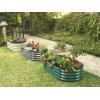 image:imagePlant amp Plot Galvanized Raised Garden Beds Outdoor  421 ft 2Pack Planter Raised Beds for Gardening Vegetables Flowers  Large Metal Garden Box White  Patented ToolFree DesignGray