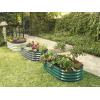 image:imagePlant amp Plot Galvanized Raised Garden Beds Outdoor  421 ft 2Pack Planter Raised Beds for Gardening Vegetables Flowers  Large Metal Garden Box White  Patented ToolFree DesignDark Green
