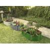 image:imagePlant amp Plot Galvanized Raised Garden Beds Outdoor  421 ft 2Pack Planter Raised Beds for Gardening Vegetables Flowers  Large Metal Garden Box White  Patented ToolFree DesignOlive Green