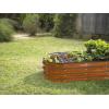 image:imagePlant amp Plot Galvanized Raised Garden Beds Outdoor  421 ft Planter Raised Beds for Gardening Vegetables Flowers Teal  Large Metal Garden BoxDark Wood Grain