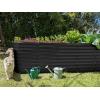 image:imagePlant amp Plot Galvanized Raised Garden Beds Outdoor  422 ft Planter Raised Beds for Gardening Vegetables Flowers  Large Metal Garden Box Black  Patented ToolFree DesignBlack