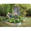 image:imagePlant amp Plot Galvanized Raised Garden Beds Outdoor  841 ft Planter Raised Beds for Gardening Vegetables Flowers  Large Metal Garden Box  Patented ToolFree Design GrayBlack