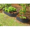 image:imagePlant amp Plot Galvanized Raised Garden Beds Outdoor  841 ft Planter Raised Beds for Gardening Vegetables Flowers  Large Metal Garden Box  Patented ToolFree Design GrayGray