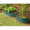 image:imagePlant amp Plot Galvanized Raised Garden Beds Outdoor  841 ft Planter Raised Beds for Gardening Vegetables Flowers  Large Metal Garden Box  Patented ToolFree Design GrayTurquoise