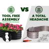 image:imagePlant amp Plot Galvanized Raised Garden Beds Outdoor  841 ft Planter Raised Beds for Gardening Vegetables Flowers  Large Metal Garden Box  Patented ToolFree Design GrayBlack