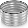 image:imageRound Galvanized Raised Garden Bed  441 ft Galvanized Raised Garden Beds Outdoor for Gardening Vegetables Flowers  Patented ToolFree Design Round Planter Silver1