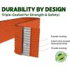 image:image9in1 Galvanized Raised Garden Beds Outdoor  8225 ft Modular Planter for Gardening Vegetables Flowers  32 Extra Tall Metal Raised Garden Bed Orange  Patented Design Planter Box