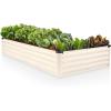 image:imagePlant amp Plot Galvanized Raised Garden Beds Outdoor  841 ft Planter Raised Beds for Gardening Vegetables Flowers  Large Metal Garden Box  Patented ToolFree Design Dark GrayWhite