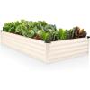image:imagePlant amp Plot Galvanized Raised Garden Beds Outdoor  841 ft Planter Raised Beds for Gardening Vegetables Flowers  Large Metal Garden Box  Patented ToolFree Design Dark GrayWhite