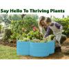 image:imagePlant amp Plot Galvanized Raised Garden Beds Outdoor  331 ft Planter Raised Beds for Gardening Vegetables Flowers  Large Metal Garden Box Red  Patented ToolFree DesignTeal