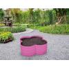 image:imagePlant amp Plot Galvanized Raised Garden Beds Outdoor  331 ft Planter Raised Beds for Gardening Vegetables Flowers  Large Metal Garden Box Red  Patented ToolFree DesignPink