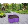 image:imagePlant amp Plot Galvanized Raised Garden Beds Outdoor  331 ft Planter Raised Beds for Gardening Vegetables Flowers  Large Metal Garden Box Red  Patented ToolFree DesignPurple