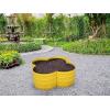image:imagePlant amp Plot Galvanized Raised Garden Beds Outdoor  331 ft Planter Raised Beds for Gardening Vegetables Flowers  Large Metal Garden Box Red  Patented ToolFree DesignYellow