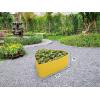image:imagePlant amp Plot Galvanized Raised Garden Beds Outdoor  Planter Raised Beds for Gardening Vegetables Flowers  Large Metal Garden Box Lavender  ToolFree AssemblyYellow