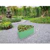 image:imagePlant amp Plot Galvanized Raised Garden Beds Outdoor  Planter Raised Beds for Gardening Vegetables Flowers  Large Metal Garden Box Lavender  ToolFree AssemblyLight Green