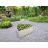 image:imagePlant amp Plot Galvanized Raised Garden Beds Outdoor  Planter Raised Beds for Gardening Vegetables Flowers  Large Metal Garden Box Lavender  ToolFree AssemblyWhite