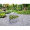 image:imagePlant amp Plot Galvanized Raised Garden Beds Outdoor  Planter Raised Beds for Gardening Vegetables Flowers  Large Metal Garden Box Lavender  ToolFree AssemblySilver