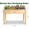 image:imageWooden Raised Garden Bed with Legs for Outdoor  482433in Elevated Planter Box for Gardening Vegetables Flowers  Large Wood Raised Beds for Backyard Patio