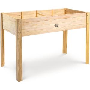 image:imageWooden Raised Garden Bed with Legs for Outdoor  482433in Elevated Planter Box for Gardening Vegetables Flowers  Large Wood Raised Beds for Backyard Patio